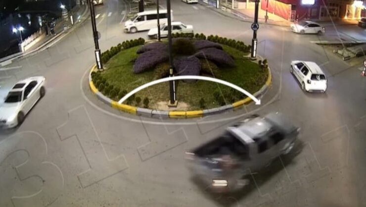 Aksaray’da drift atan sürücüye ceza