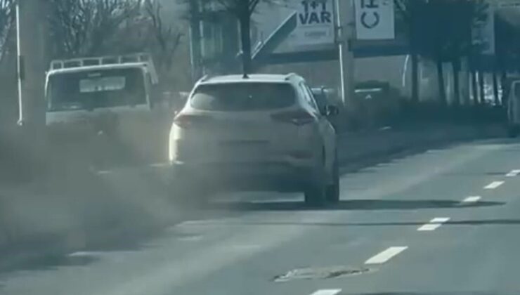 Ankara’da direksiyon başında rahatsızlandı: Bariyerlere çarparak ilerledi