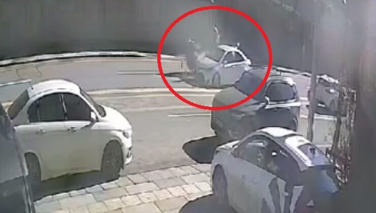 Ankara’da otomobilin çarptığı motosikletli kurye yaşamını yitirdi