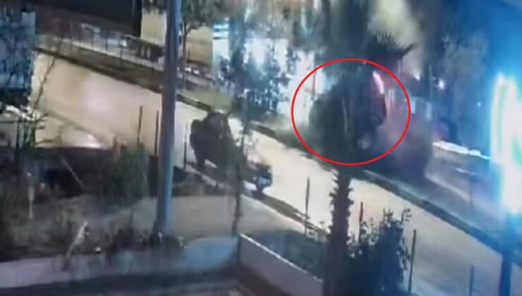 Antalya’da 1 kişinin hayatını kaybettiği kaza kamerada