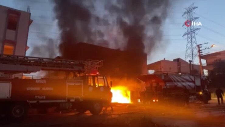 Antalya’da babasının evini yakıp itfaiyeyi engelledi