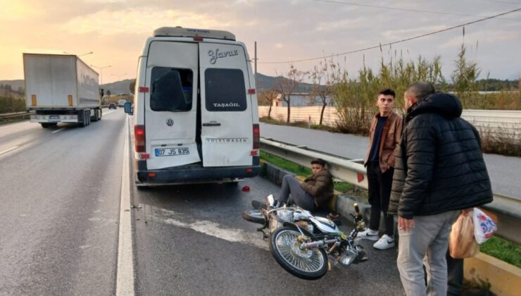 Antalya’da çocuk sürücü kaza geçirdi, fatura ağır oldu