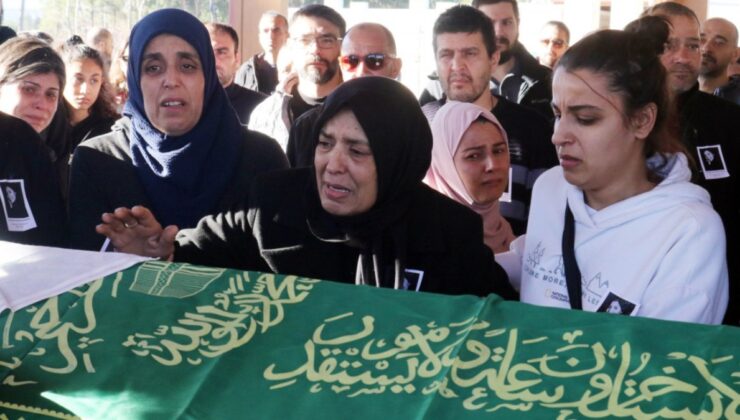 Antalya’da eski eşinin üzerine benzin döküp ateşe verdiği genç kadına veda