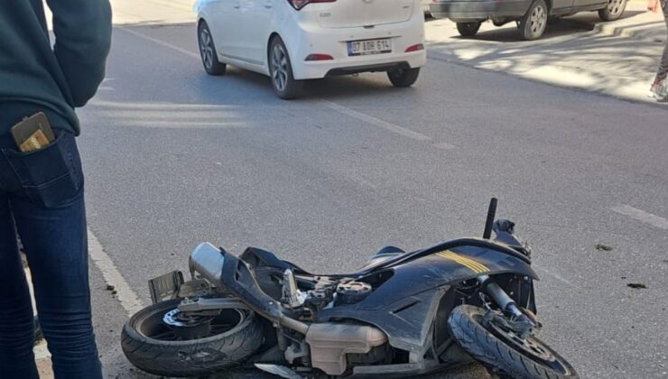 Antalya’da kaza yapan motosiklet sürücülerine ceza yağdı