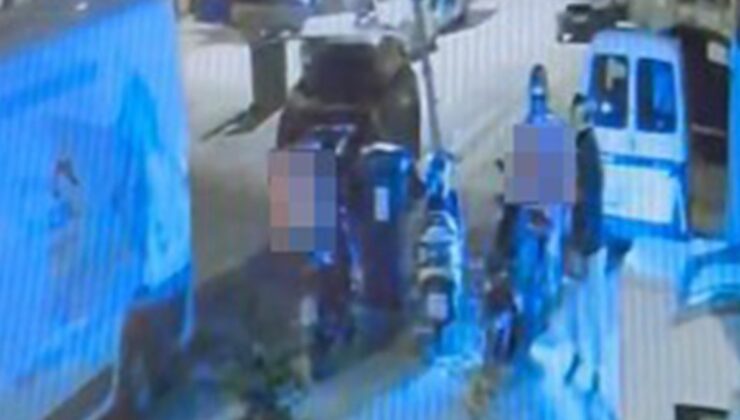 Antalya’da motokuryeler başka motokuryelerin eşyalarını çaldı