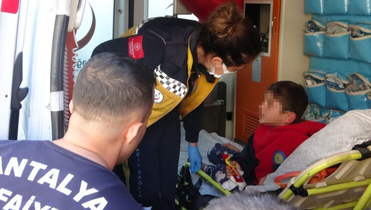 Antalya’da yangından kurtarılan çocuk: Beni hastaneye götürmeyin annemin parası yok