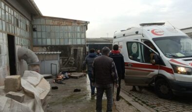 Balıkesir’de sobayı tutuşturmak isterken tiner patladı