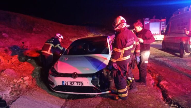 Batman’da hafif ticari araç ile otomobilin çarpıştığı kazada 4 kişi yaralandı