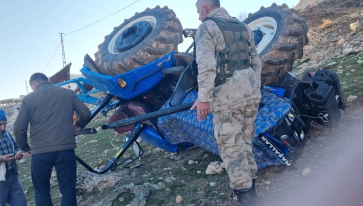 Batman’da traktör devrildi: 1 yaralı