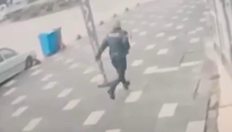 Bolu’da asker kaçağı, polisleri görünce kaçtı