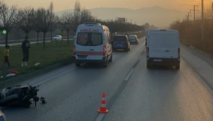 Bursa’da Kadın Motosiklet Kulübü Başkanı kazada ağır yaralandı