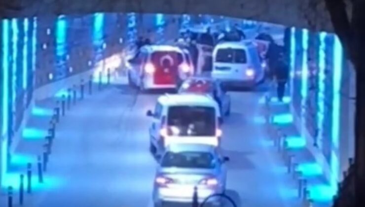 Bursa’da magandalar, yol kesip eğlenmeye çalıştı