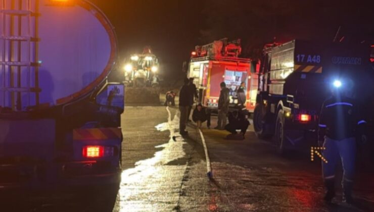 Çanakkale’de otluk yangını kontrol altına alındı