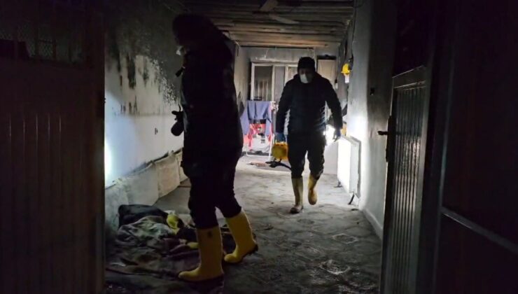 Diyarbakır’da sigara izmaritinden çıkan yangında felçli hasta ağır yaralandı