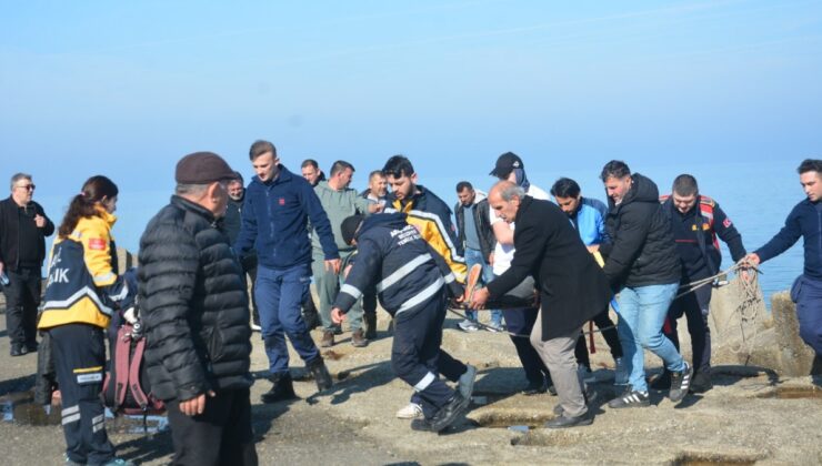 Düzce’de balık tutarken ölümden döndü