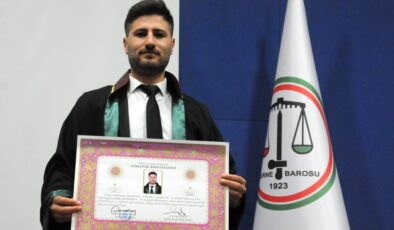 Edirne’de adliyede mübaşir olarak çalışıyordu: Avukat oldu