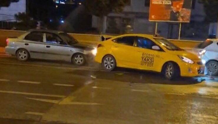 Edirne’de kırmızı ışıkta zincirleme kaza: 2 yaralı