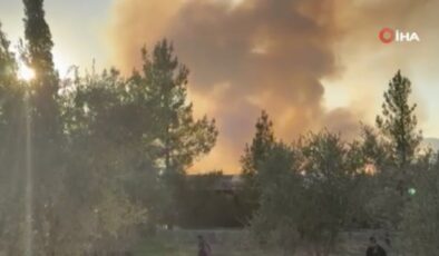 Gaziantep’te bağ evinde yangın çıktı