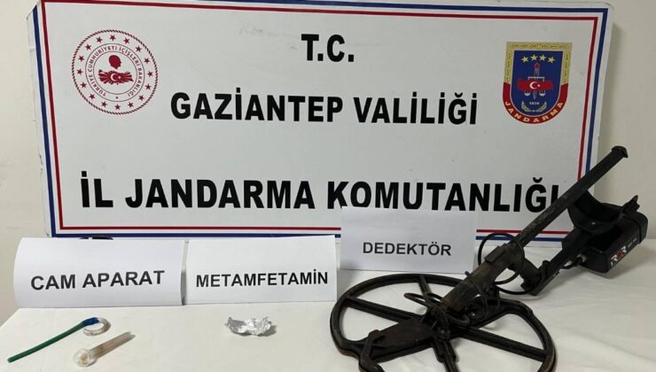 Gaziantep’te define avcıları jandarmadan kaçamadı