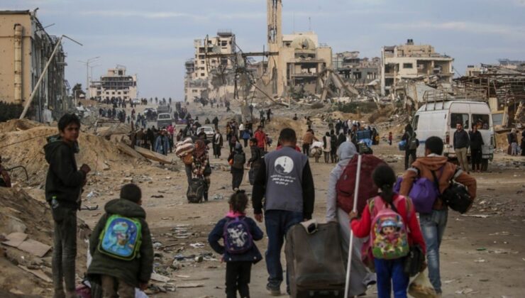 Gazze’nin kuzeyine dönen Filistinlilerin sayısı 500 bini geride bıraktı