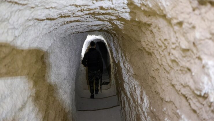 Halep’teki çimento fabrikasında teröristlerin kllandığı tünel bulundu