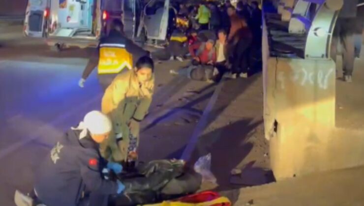 Hatay’da motosiklet yayalara çarptı: 1 ölü