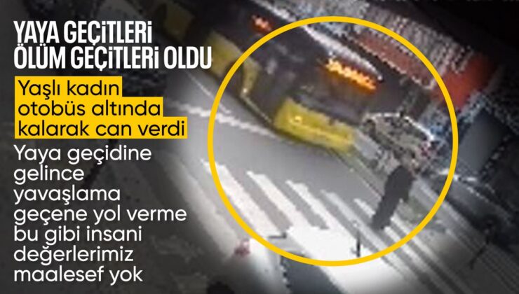 İETT otobüsünün çarptığı kadın hayatını kaybetti