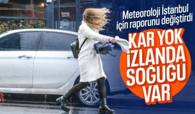 İstanbul’a İzlanda soğuğu geliyor