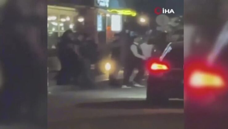İstanbul’da alkolü fazla kaçırıp taşkınlık yapan gruba meydan dayağı