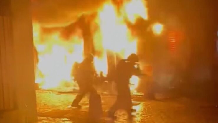 İstanbul’da iki ayrı noktada yangın