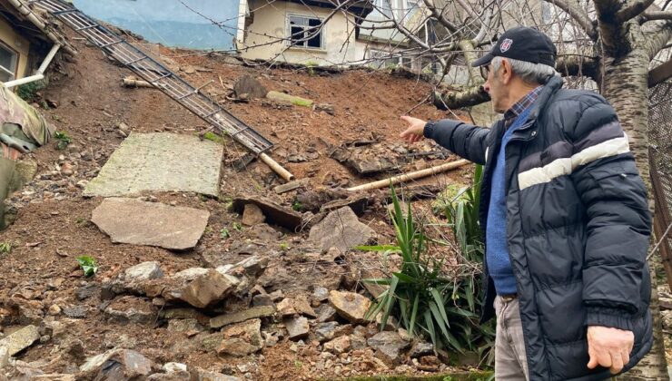 İstanbul’da istinat duvarının çökmesi sonrası panik