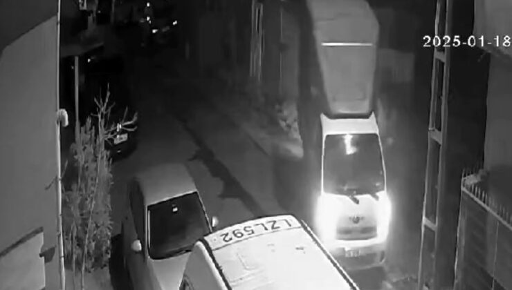 İstanbul’da kamyonet hırsızlığı