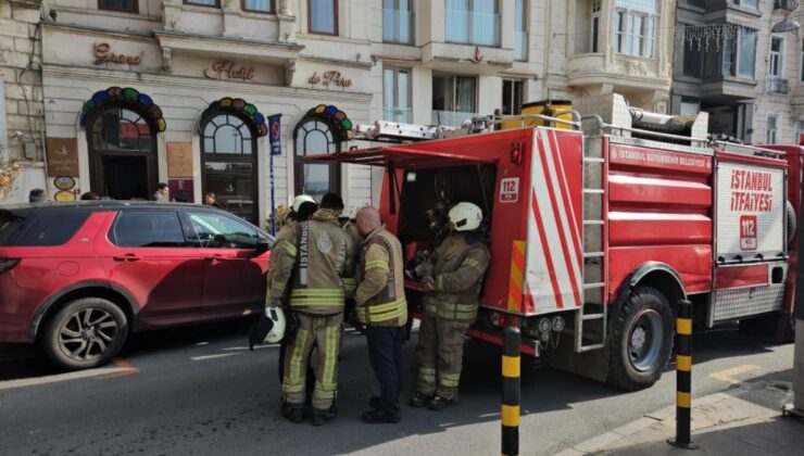İstanbul’da otelde yangın paniği