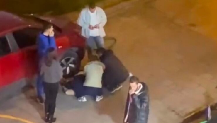 İzmir’de sırtından bıçaklanan gence vatandaşlar yardım etti