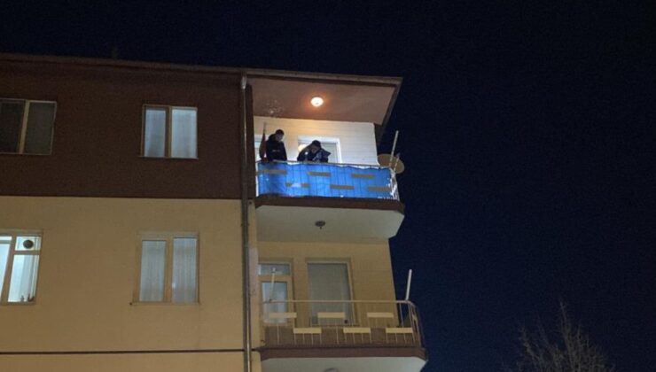 Kayseri’de bir şahıs husumetlisini evinin balkonunda vurdu