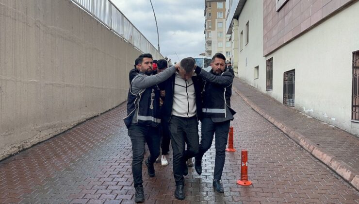 Kayseri’de suç örgütüne yönelik çalışmalarda gözaltına alınmışlardı: 17 kişi adliyeye sevk edildi