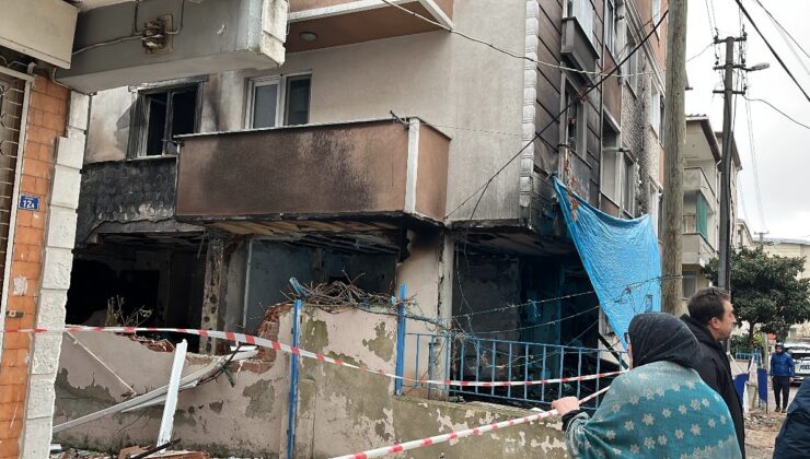 Kocaeli’de doğalgaz patlamasında yaralandı