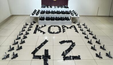 Konya’da evlerinden cephanelik çıkan baba ve oğlu tutuklandı