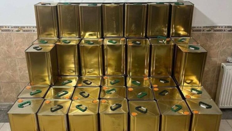 Konya’da sahte zeytinyağı operasyonu