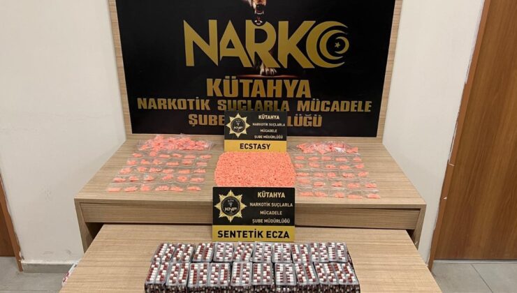 Kütahya’da uyuşturucu operasyonu