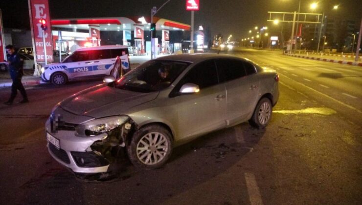 Malatya’da otomobil ile hafif ticari araç çarpıştı: 2 yaralı