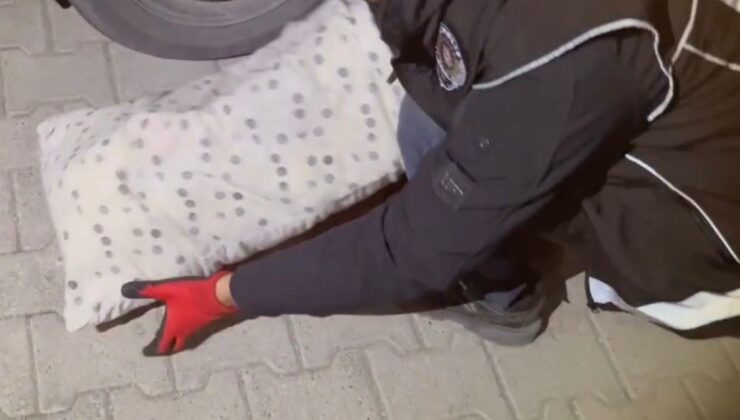 Malatya’da yastık içerisinde 1 kilo 982 gram metamfetamin bulundu