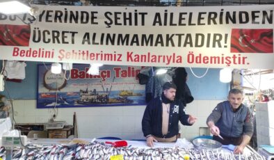 Manisa’daki bir balıkçıdan ‘şehit ailelerine yönelik’ takdirlik hareket