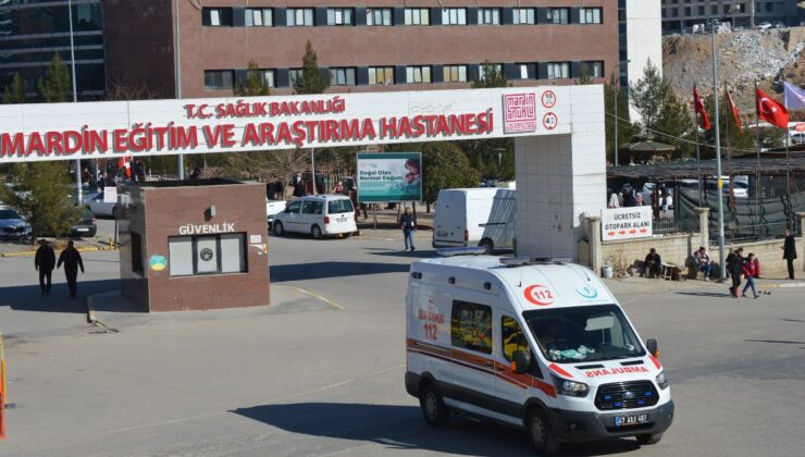 Mardin’de 4’üncü kattan düşen Asaf bebek kurtuldu