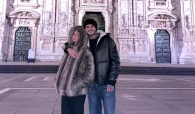 Mauro Icardi’den sevgilisiyle aşk dolu paylaşım