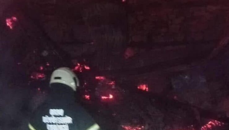 Ordu’da ahşap evde yangın çıktı