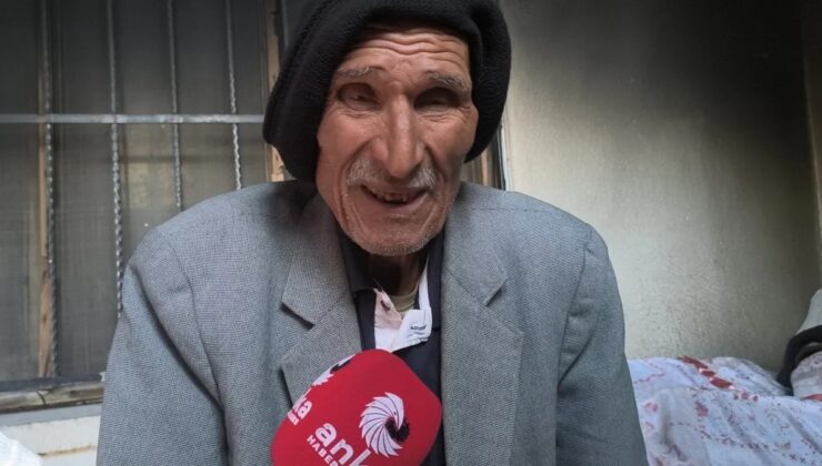 Osmaniye’de yalnız yaşayan yaşlı adamın durumu görenleri duygulandırdı