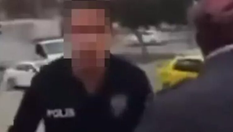 Polis ile vatandaş arasında ilginç tartışma