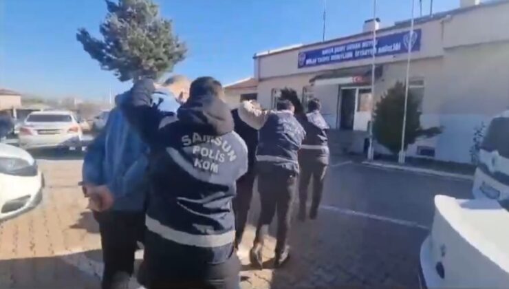 Samsun’da aranan 6 şüpheli, hamamdan çıkarken yakalandı