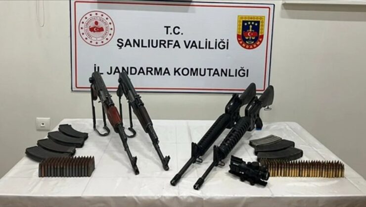 Şanlıurfa’da silah kaçakçılarına yönelik operasyon